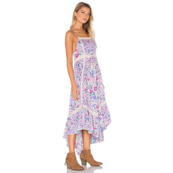 Spell and the Gypsy Collective Babushka Midi Dress Lavender XS b126 - Picture 13 of 16